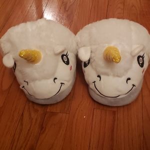 Unicorn slippers for women
